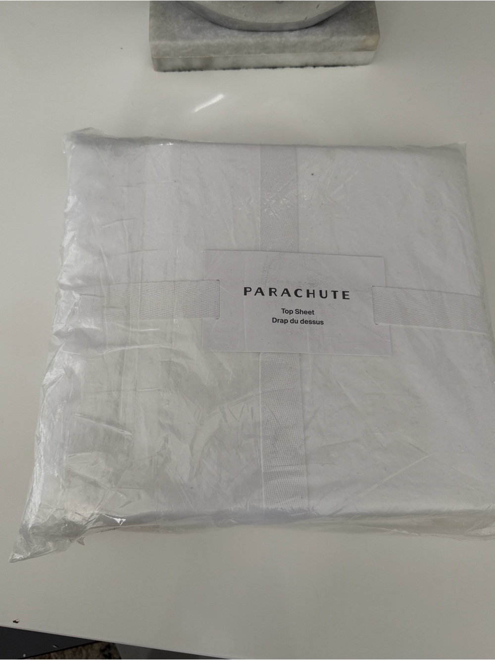 Parachute White Top Sheet - Classic White Bedding